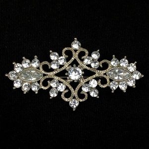Rhinestone brooch